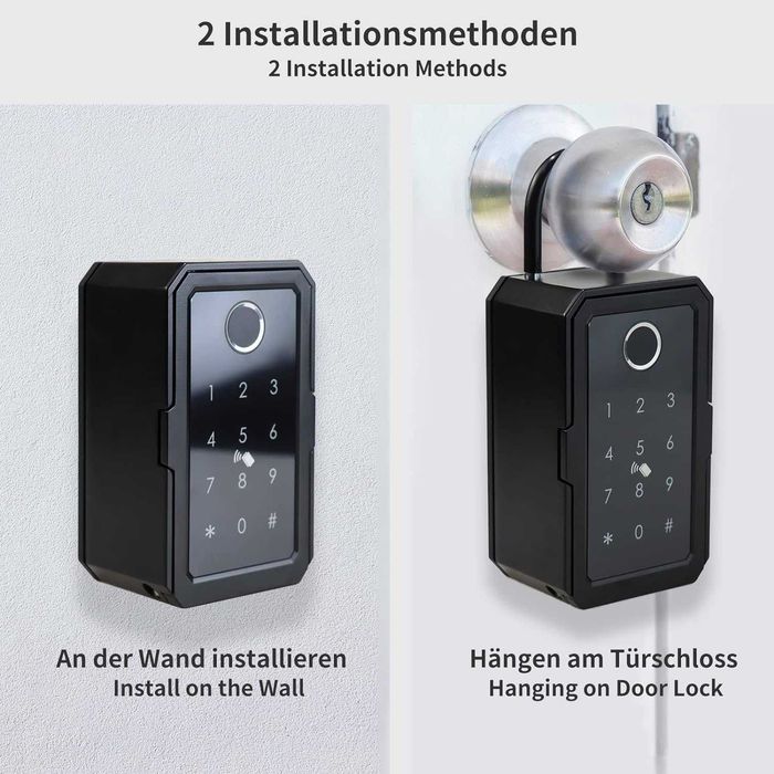 сейф за ключове Teglu с цифров код