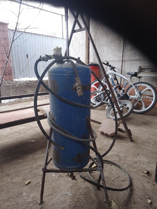 Компрессор с пескострой