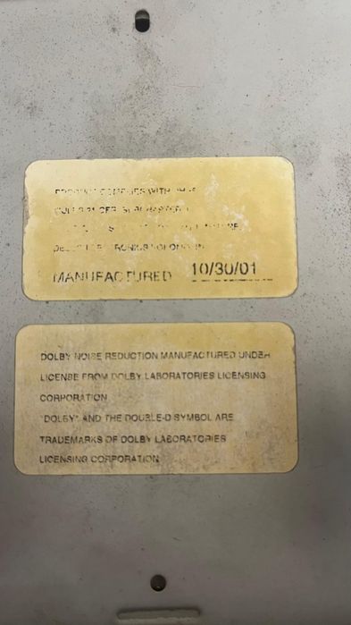 Оригинальный магнитофон от камри 30