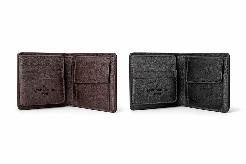 Louis Vuitton мьжки портфейл от естествена кожа.