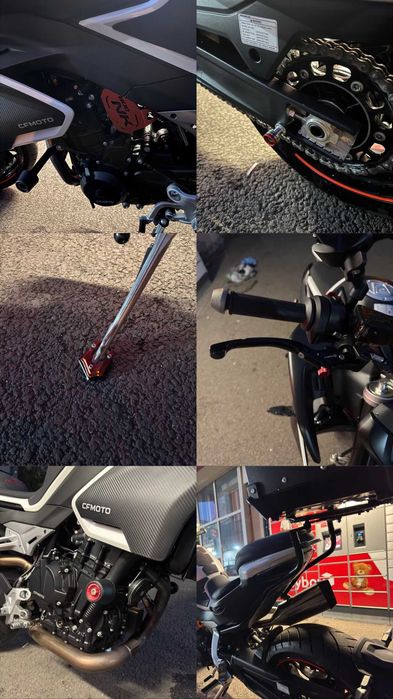 CFMOTO 800NK Advanced 2023 cu Top Case si doar 3363km