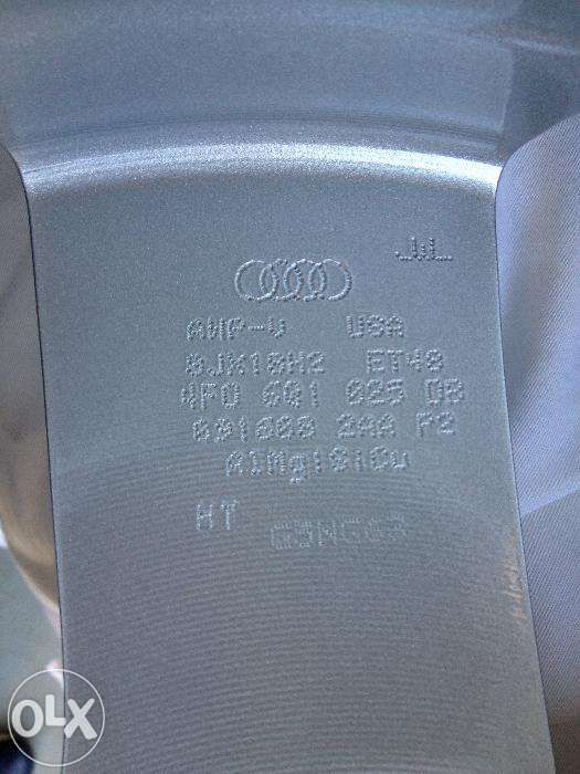vand set jante originale audi a6 4f,a4 pe 18