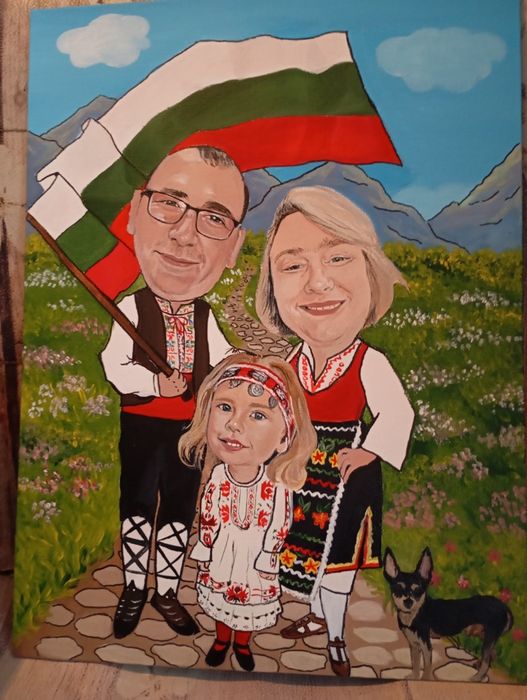 Портрети,  карикатури/шаржове и др