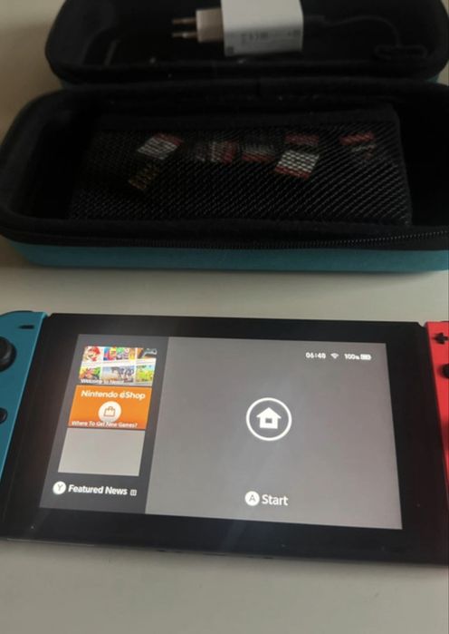 Nintendo Switch + accesorii + jocuri
