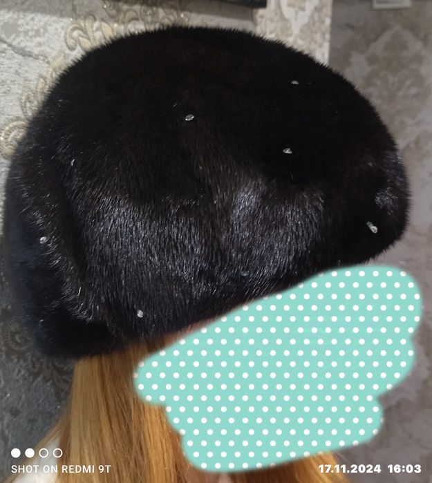 Продам берет из норки