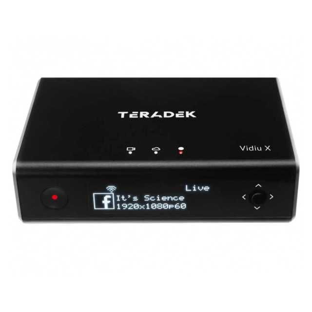 Codificator RTSP TERADEK VIDIU X Encoder de streaming HD ultra-subțire. Nou