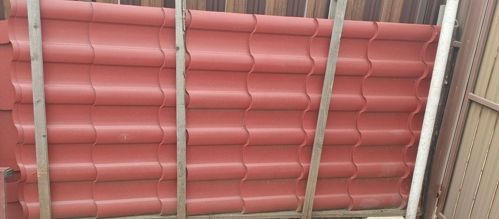 Tabla tigla metalica bilka iberic 35 grande mate rosu 0,5mm