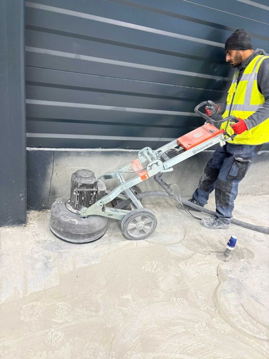 Slefuire si polishare beton buciardare pregatire suport