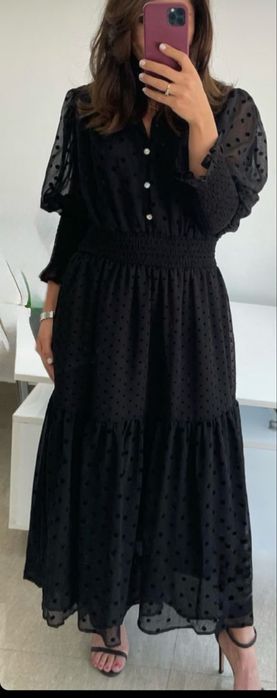 Платье женское черное