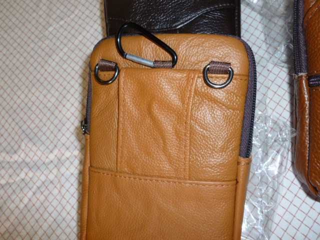 продавам чанта за телефон от естествена Кожа