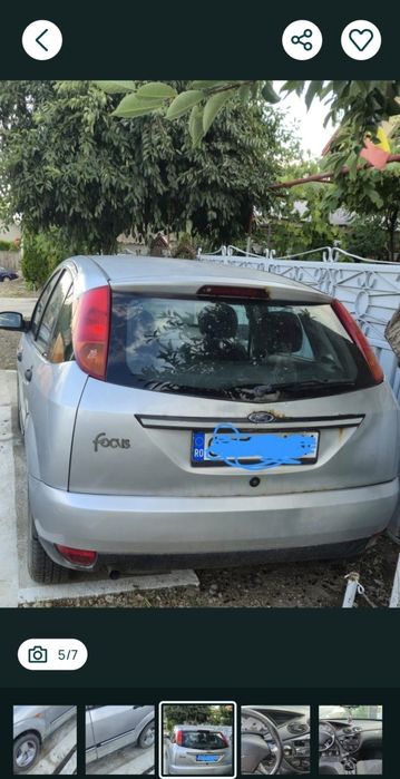 Vand ford focus mk1
