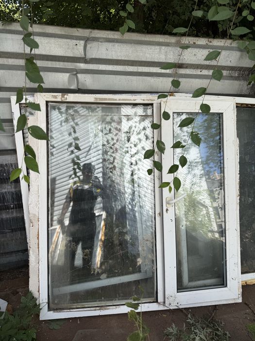 Продам пластиковые окна б/у