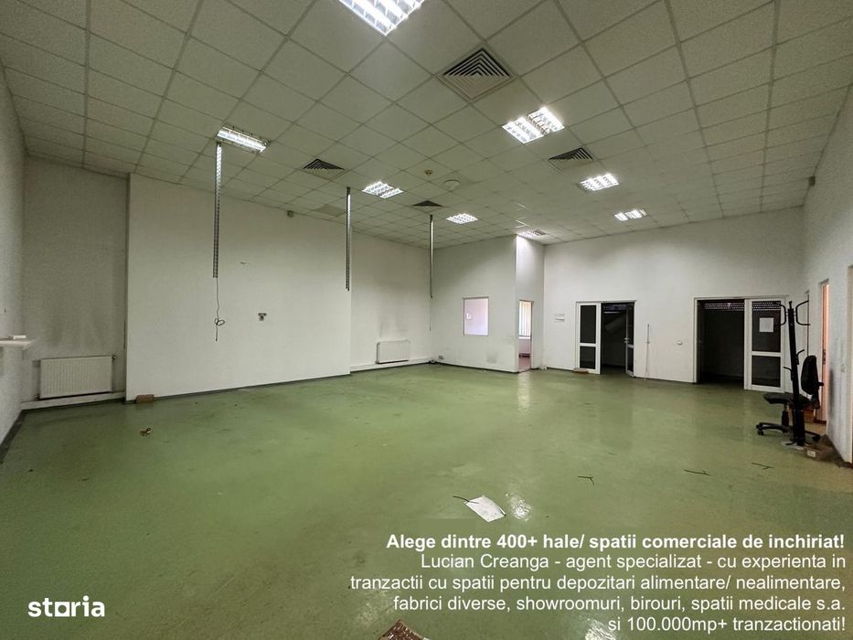 Spatiu/ hala langa intersectie cu Mega Image - sos. Nicolina