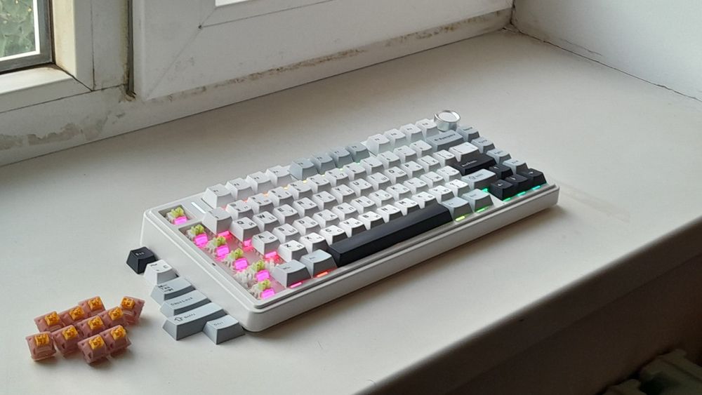 AULA F75 , Silent Peach v3 10шт