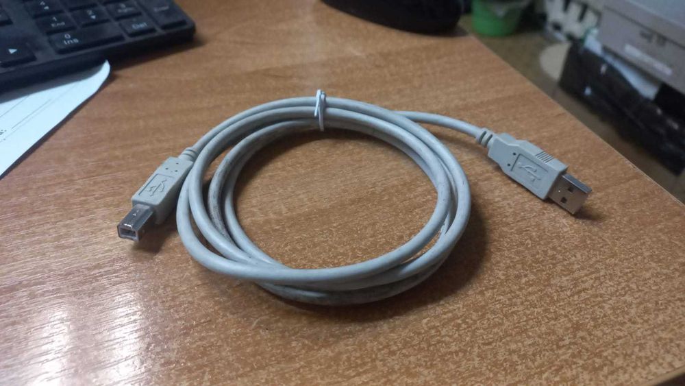 Usb кабель для принтера USB A - USB B