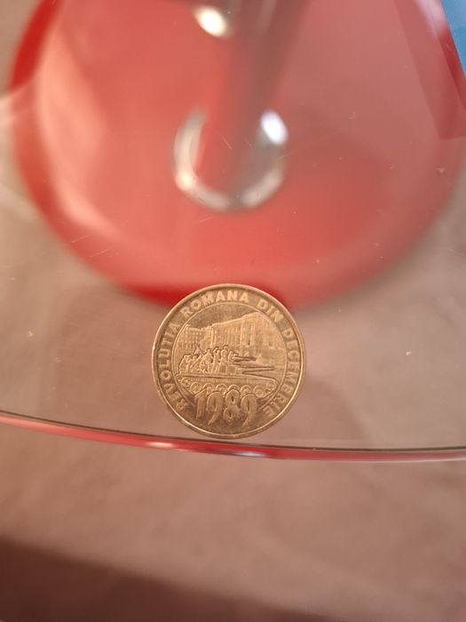 Moneda 50 bani Revoluție 1989