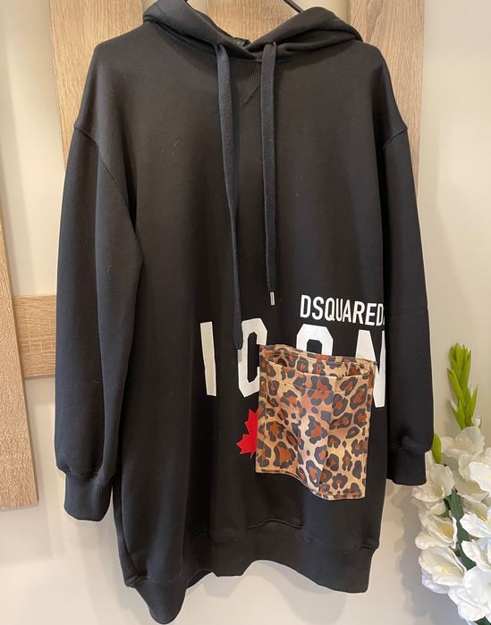 Суитшър Рокля черна