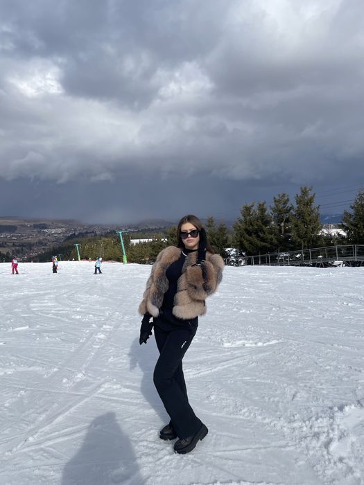 Blană naturală, vulpe canadiană