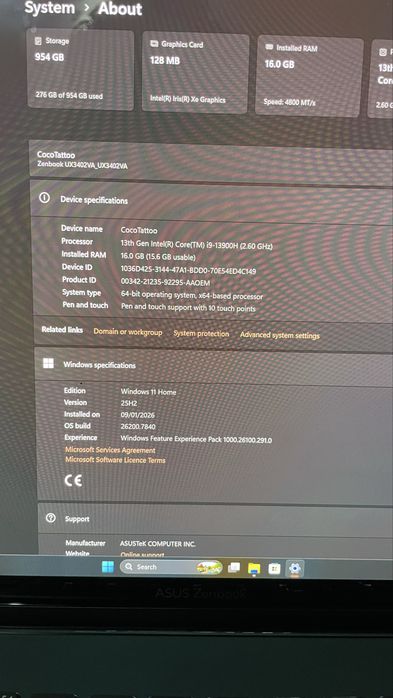 Laptop ASUS Zenbook 14 OLED