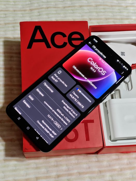 One Plus Ace 6T 256 gb Ram 24 5G