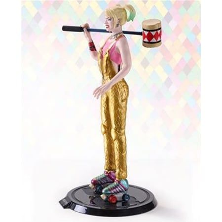 Figurina articulata, Harley Quinn, 18.5 cm, stativ inclus