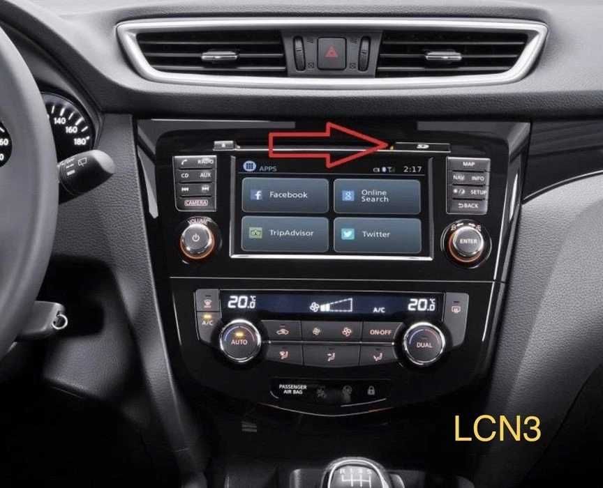 NISSAN Connect LCN3 GPS Navi SD Card 3D Map V7 Full Europa 2023