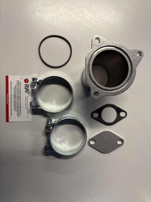 Egr delete racepipe егр заместител неръждавейка 57мм VW Golf Passat Audi A4 1.9tdi 131кс 150кс