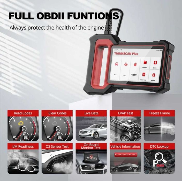 ThinkCar Plus S6 мультимарочный автосканер