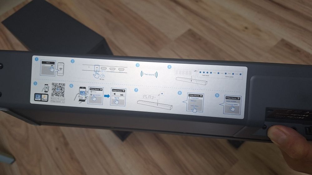 Soundbar phillips 8405/10