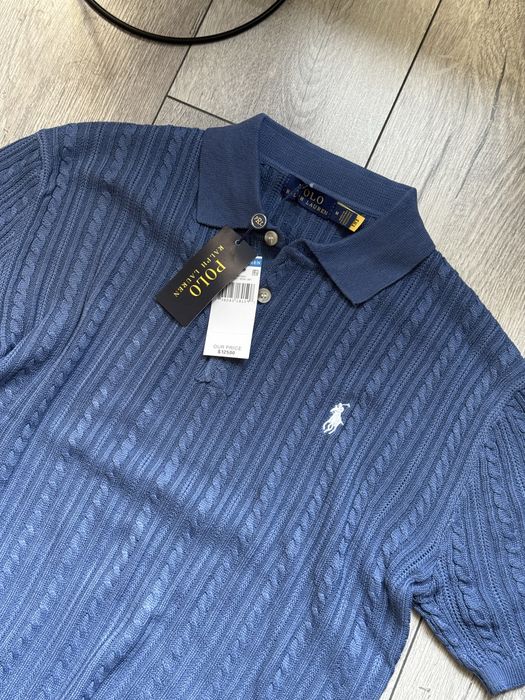 Tricou Polo Ralph Lauren tricotat.