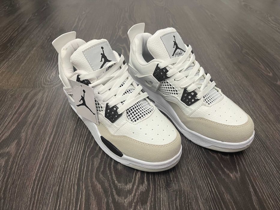 Adidasi Nike Air Jordan 4 Retro Military Black NOU