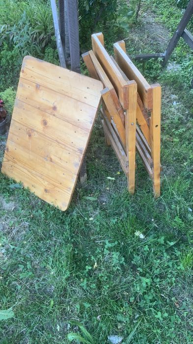 Set masa + 2 scaune pliabile gradina , balcon