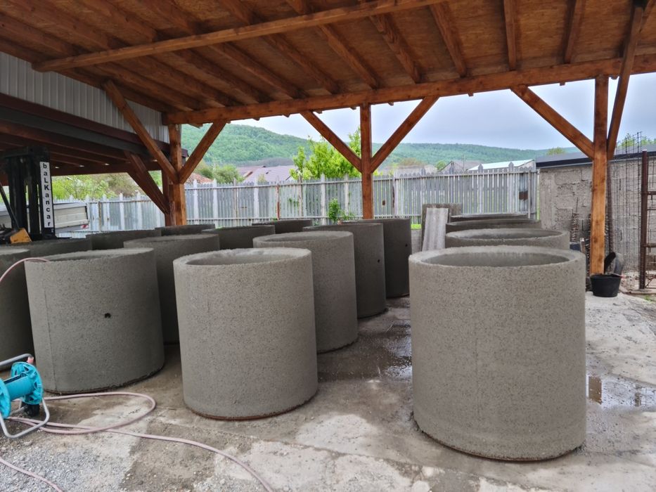 Producem tuburi de beton pentru fantani si fose