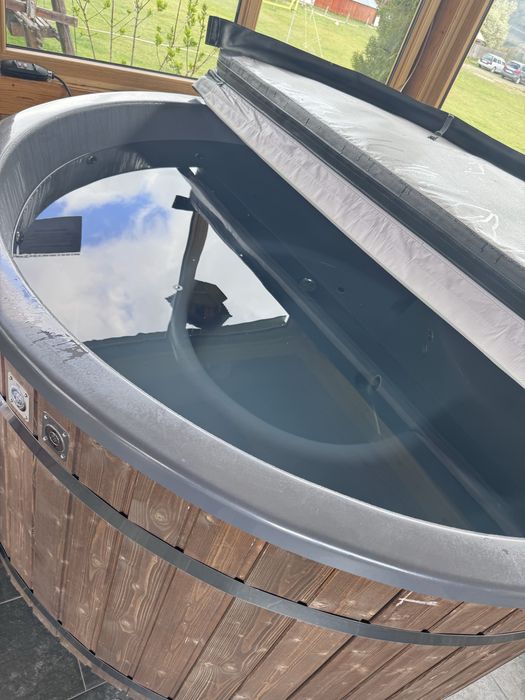 Vand set sauna  si ciubar din fibra de sticla