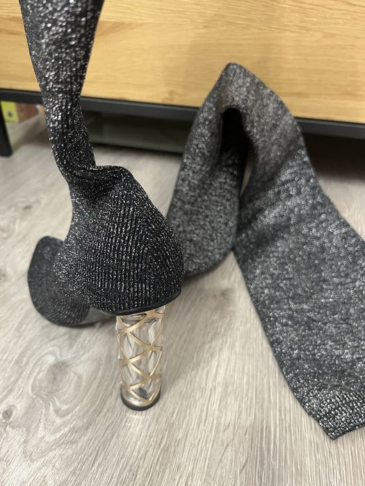 Cizme peste genunchi noi + CADOU