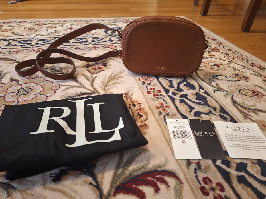 Ralph Lauren оригинална кожена чанта