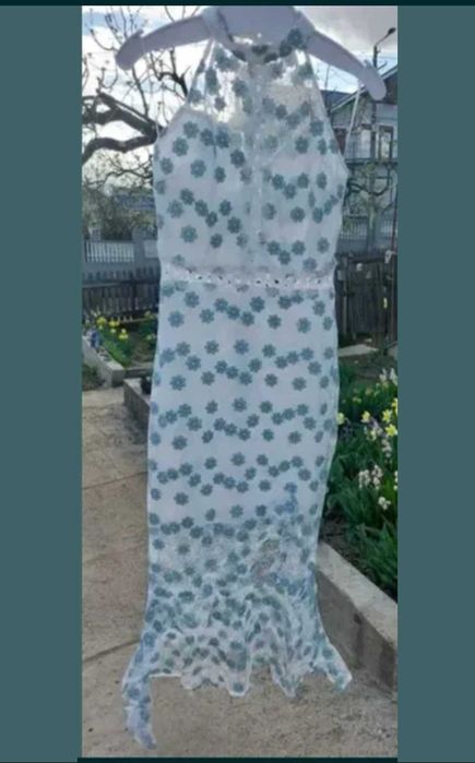 Rochie casual evenimente cu trena XS/S