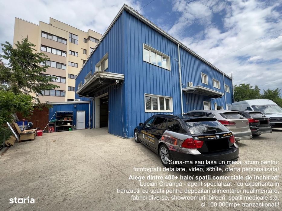 Hala de la 45mp la 187mp, zona Petrom Calea Chisinaului