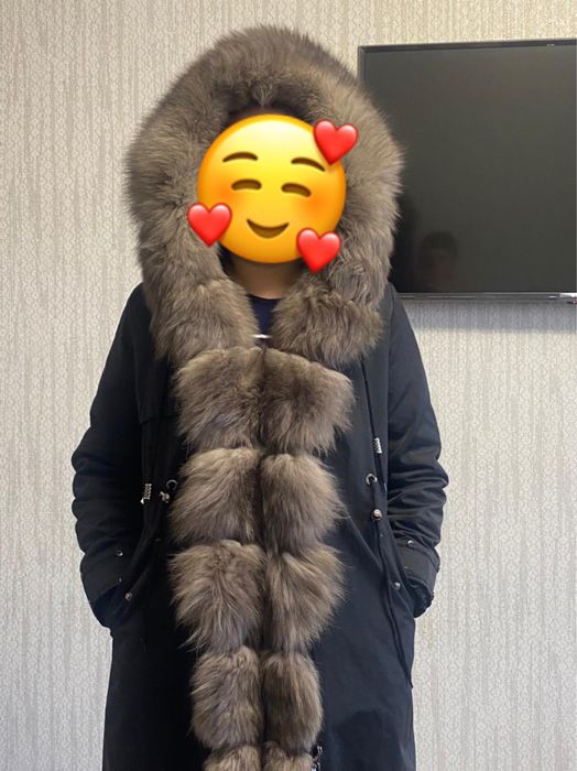 Парка теплая женская