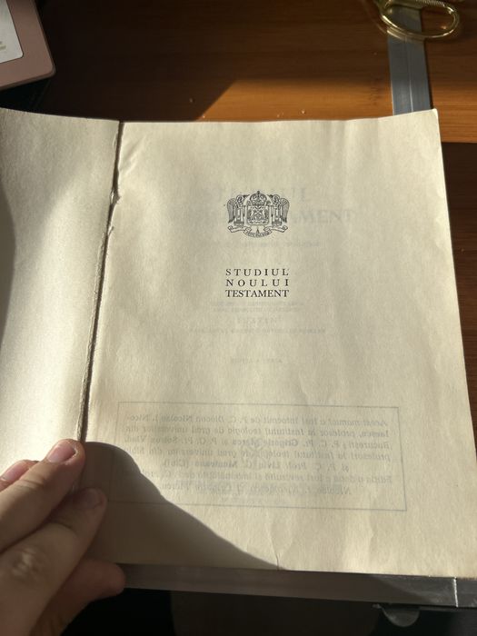 Urgent!Carte Noul testament