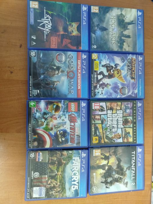 Игры на пс4 в хорошем состоянии