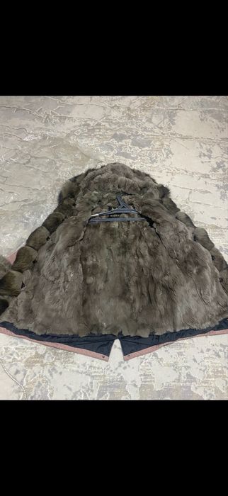 Парка lux натуральный писец