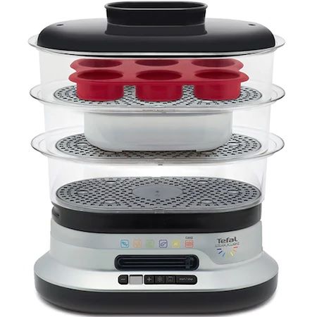 Aparat de gătit cu aburi, firma Tefal Steam, putere 900 Watt, 10 litri