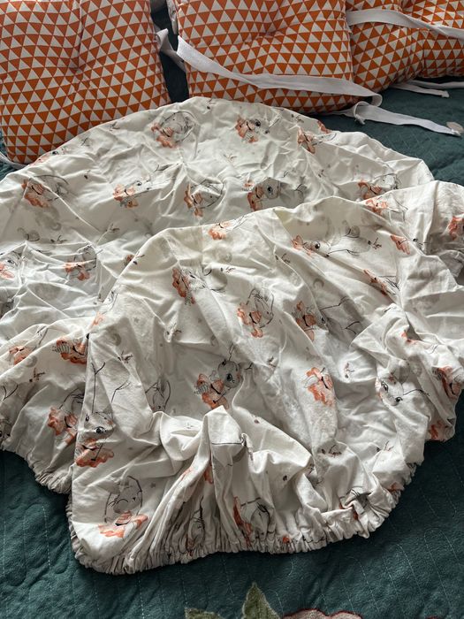 Бортики в детскую кроватку