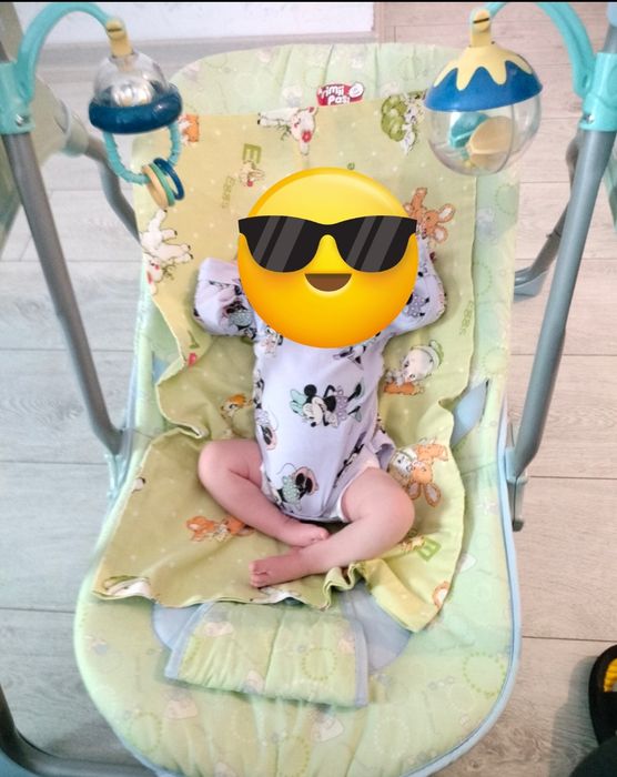 Leagăn electric folosit