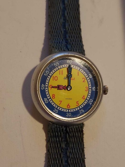 Ceas FlikFlak baietei original