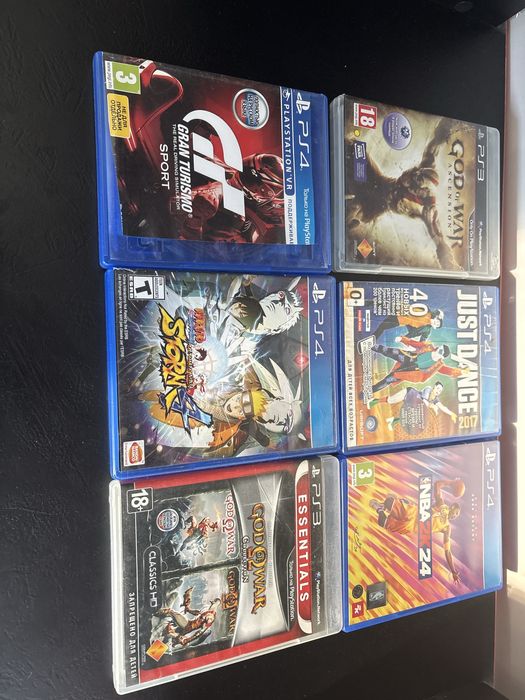 Игры для 3,4  пс