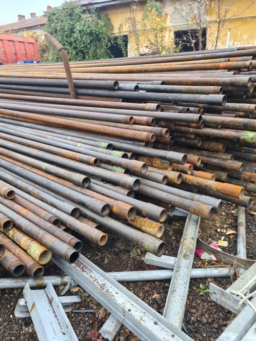 Teava Tubing 73 cu mufa și filet