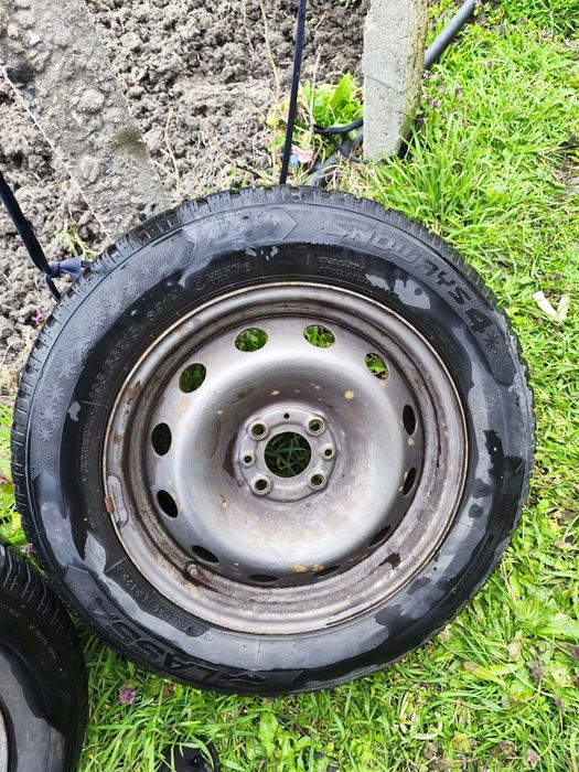 4бр. Железни джанти 4х98 15 /джанти с гуми (зимни)