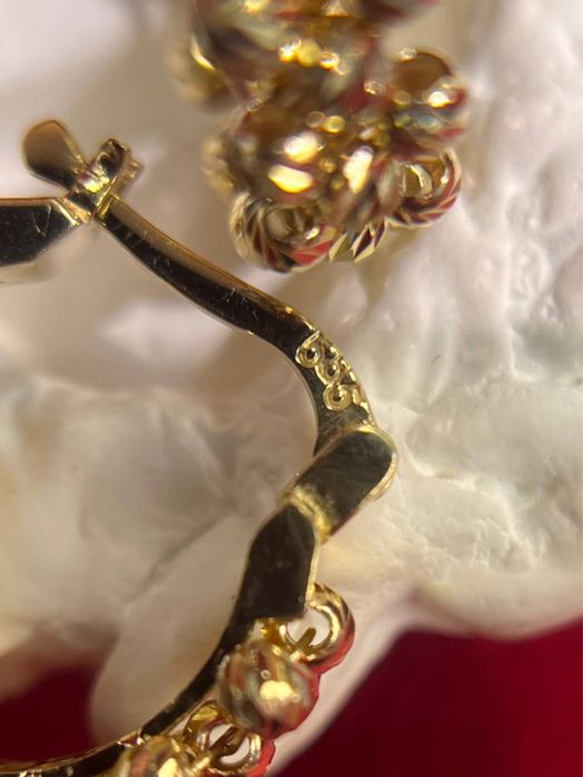 Золотые серьги/BariBarShop/0•0•12
